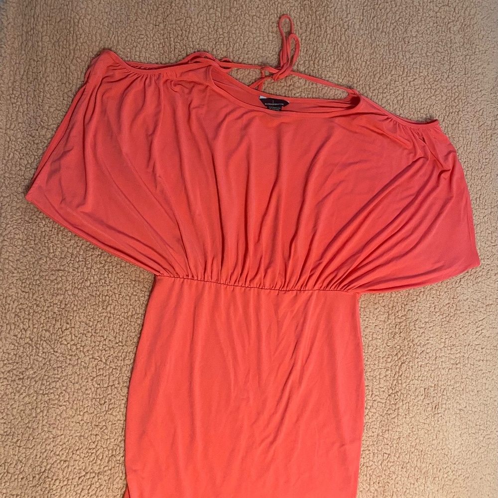 Pink mini dress